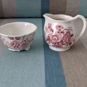 Royal Crown ford sugar and creamer